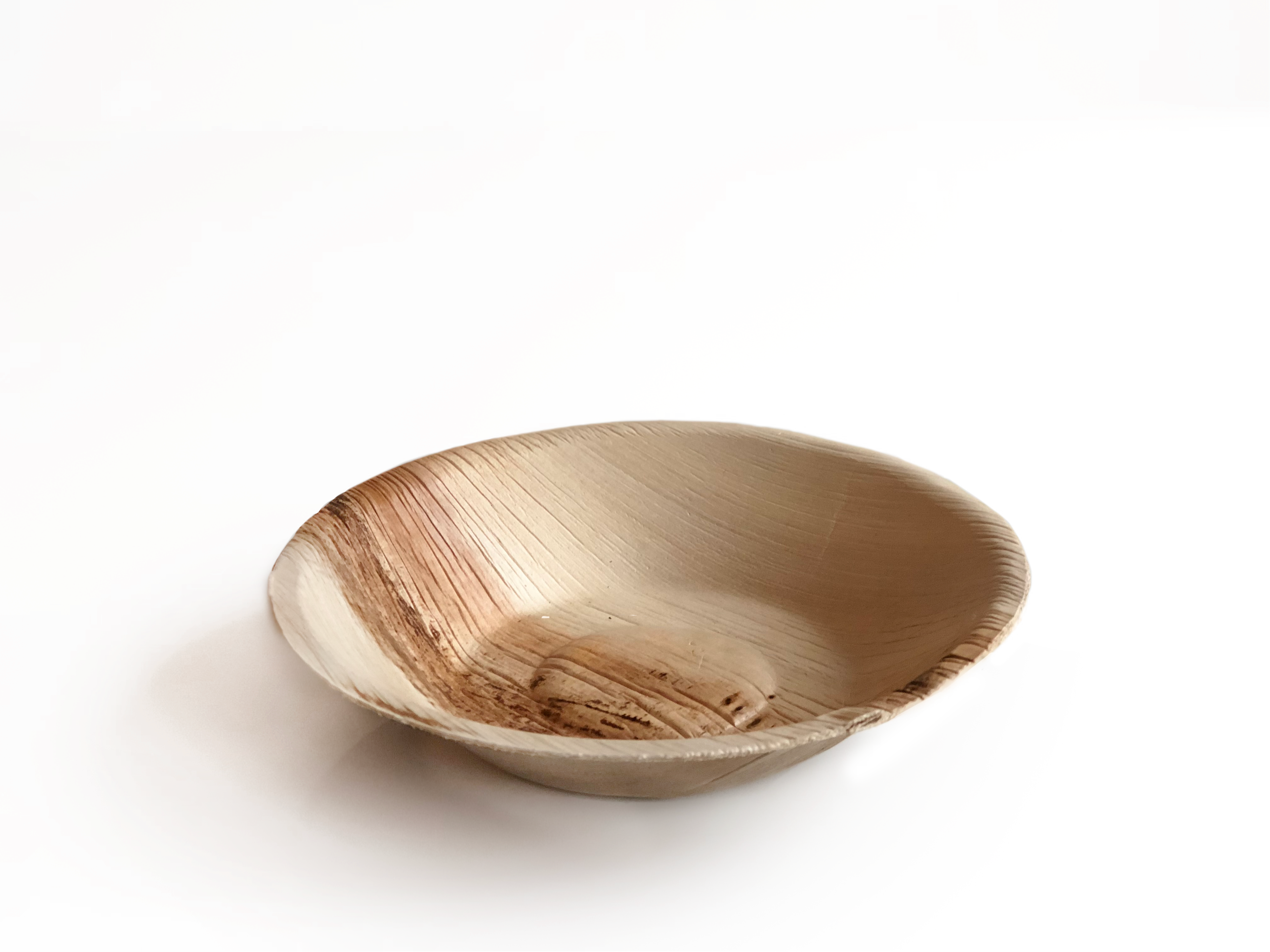 Round Palm Leaf Bowl 18cm 